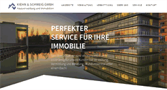 Desktop Screenshot of immobilien-kiehn.de